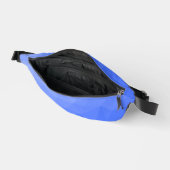 Donkerblauwe geometrische meshpatroon met verloop heuptasje (Open)