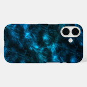 Donkerblauwe golf Case-Mate iPhone case (Achterkant (horizontaal))