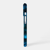 Donkerblauwe golf iPhone 16 hoesje (Linkerkant)