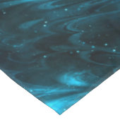 Donkerblauwe golven tafelkleed (Gekanteld)