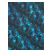Donkerblauwe golven tafelkleed (Voorkant)
