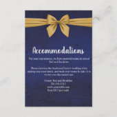 Donkerblauwe goudbaars informatiekaartje (Voorkant)