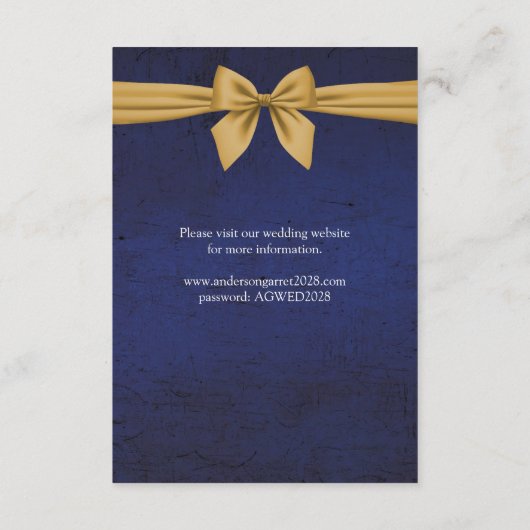 Donkerblauwe goudbaars informatiekaartje (Achterkant)