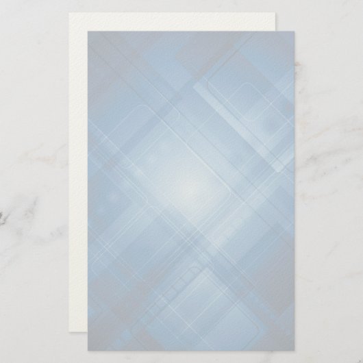 Donkerblauwe hi-tech achtergrond briefpapier (Voorkant / Achterkant)