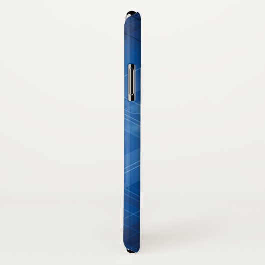 Donkerblauwe hi-tech achtergrond Case-Mate iPhone case (Achterkant / rechts)