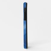 Donkerblauwe hi-tech achtergrond Case-Mate iPhone case (Achterkant/links)