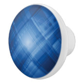 Donkerblauwe hi-tech achtergrond keramische knop (Rechts)