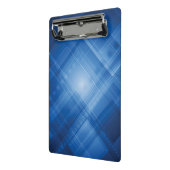 Donkerblauwe hi-tech achtergrond mini klembord (Angled2)