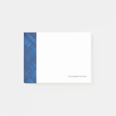 Donkerblauwe hi-tech achtergrond post-it® notes (Voorkant)