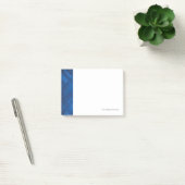 Donkerblauwe hi-tech achtergrond post-it® notes (Kantoor)