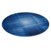 Donkerblauwe hi-tech achtergrond snijplank (Hoek)