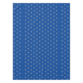 Donkerblauwe joodse feestelijke tablet met sterren tafelkleed (Voorkant)
