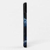 Donkerblauwe kunstfoto Case-Mate iPhone case (Achterkant/rechts)