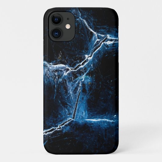 Donkerblauwe kunstfoto Case-Mate iPhone case (Achterkant)
