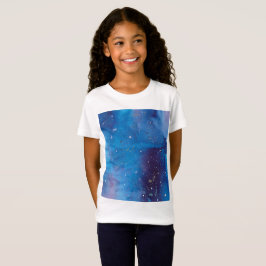 Donkerblauwe melkweg t-shirt