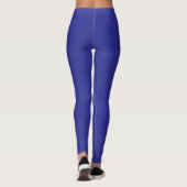 Donkerblauwe neon leggings (Achterkant)