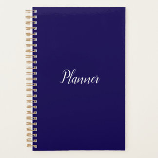 Donkerblauwe planner - Klein
