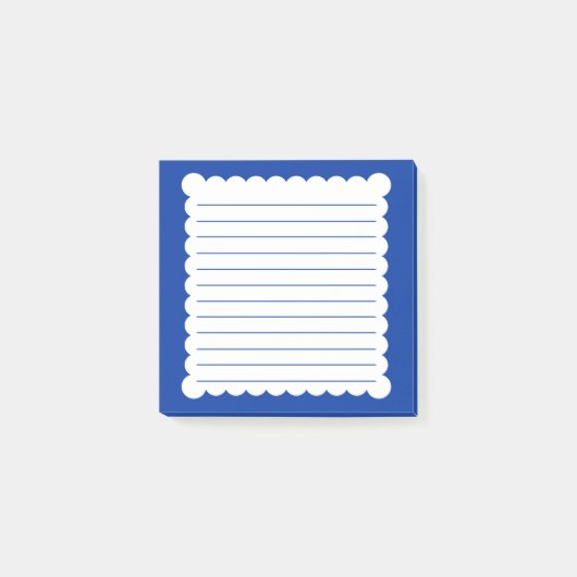 Donkerblauwe Post-it® notes (Voorkant)