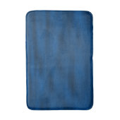 Donkerblauwe rimpels badmat (Voorkant Verticaal)