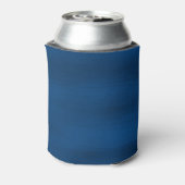 Donkerblauwe rimpels blikjeskoeler (Blikje Achterkant)