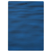 Donkerblauwe rimpels klembord (Achterkant)