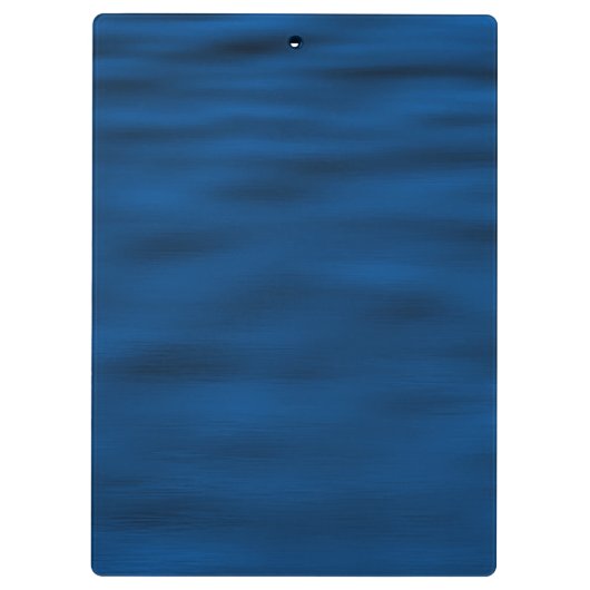 Donkerblauwe rimpels klembord (Achterkant)