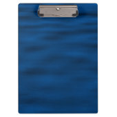 Donkerblauwe rimpels klembord (Voorkant)