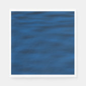 Donkerblauwe rimpels servetten (Voorkant)