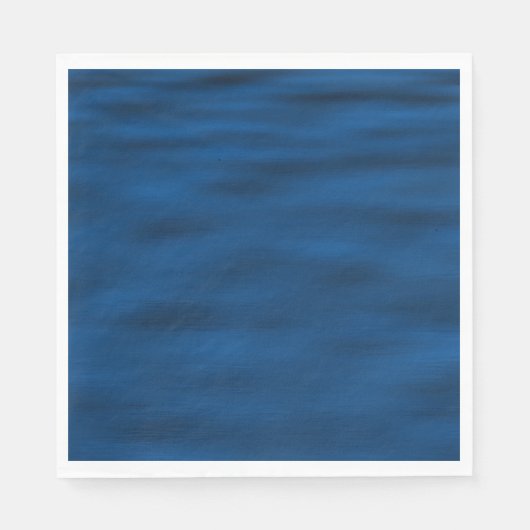 Donkerblauwe rimpels servetten (Voorkant)