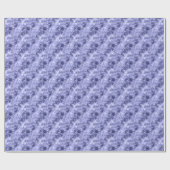 Donkerblauwe ruw textiel cadeaupapier (Vlak)