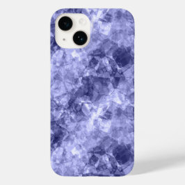 Donkerblauwe ruw textiel Case-Mate iPhone case