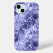 Donkerblauwe ruw textiel Case-Mate iPhone case (Achterkant)