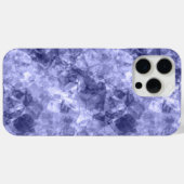 Donkerblauwe ruw textiel Case-Mate iPhone case (Achterkant (horizontaal))