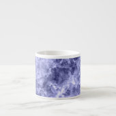 Donkerblauwe ruw textiel espresso kop (Voorkant)