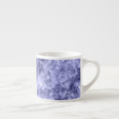 Donkerblauwe ruw textiel espresso kop (Rechts)
