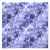 Donkerblauwe ruw textiel foto afdruk (Voorkant)