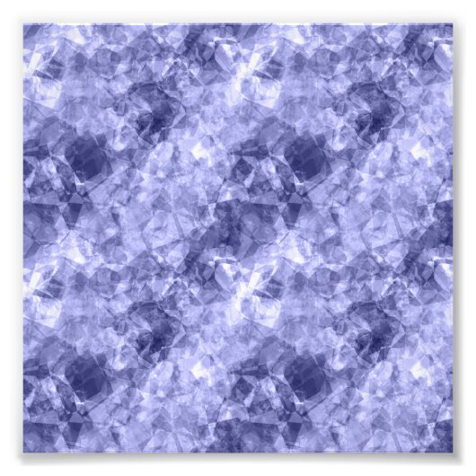 Donkerblauwe ruw textiel foto afdruk (Voorkant)