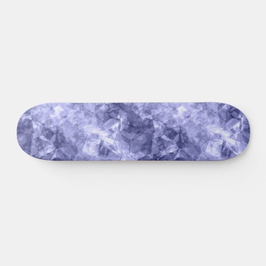 Donkerblauwe ruw textiel persoonlijk skateboard (Horizontaal)