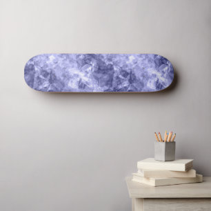 Donkerblauwe ruw textiel persoonlijk skateboard