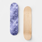 Donkerblauwe ruw textiel persoonlijk skateboard (Voorkant)