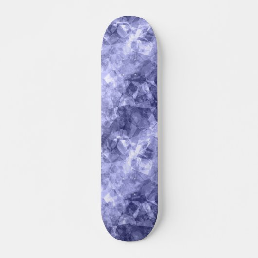 Donkerblauwe ruw textiel persoonlijk skateboard (Voorkant)