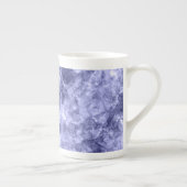 Donkerblauwe ruw textiel porselein kop (Rechts)