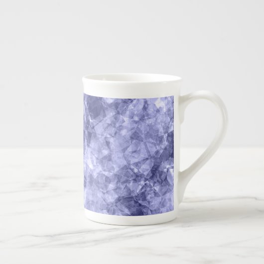 Donkerblauwe ruw textiel porselein kop (Rechts)