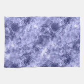 Donkerblauwe ruw textiel theedoek (Horizontaal)