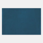 Donkerblauwe uitzicht van stof inpakpapier vel (Voorkant)
