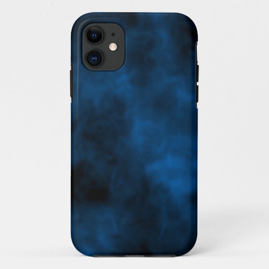 donkerblauwe wolken Case-Mate iPhone case (Achterkant)