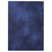 Donkerblauwe wolken klembord (Achterkant)