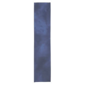Donkerblauwe wolken korte tafelloper (Voorkant)