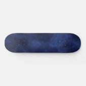 Donkerblauwe wolken persoonlijk skateboard (Horizontaal)