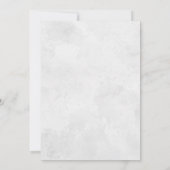 Donkerblauwe zwarte roze Christelijk huwelijk Kaart (Achterkant)